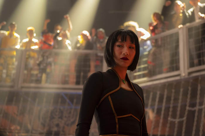Xialing (Meng’er Zhang) in Marvel Studios' SHANG-CHI AND THE LEGEND OF THE TEN RINGS. Photo by Jasin Boland. ©Marvel Studios 2021. All Rights Reserved.