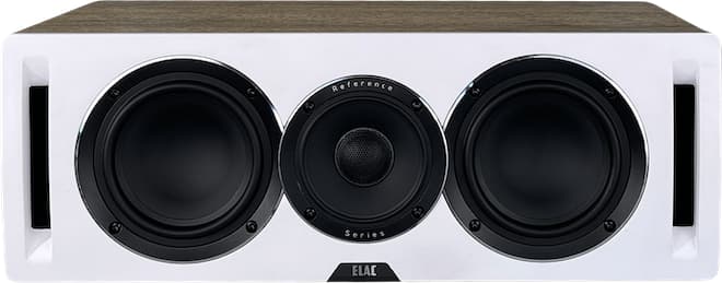 elac ucr52 center speaker white oak front