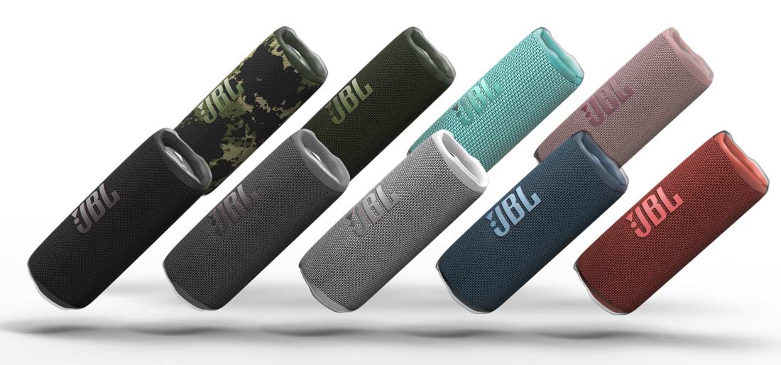 JBL Flip 6 colors group hifi journal