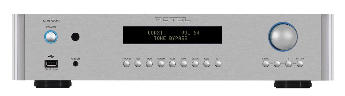 Rotel RC 1572MKII Silver