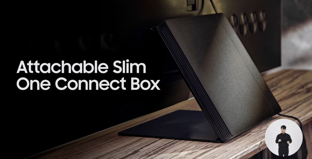 Samsung NEO QLED Attatchable Slim One Connect Box