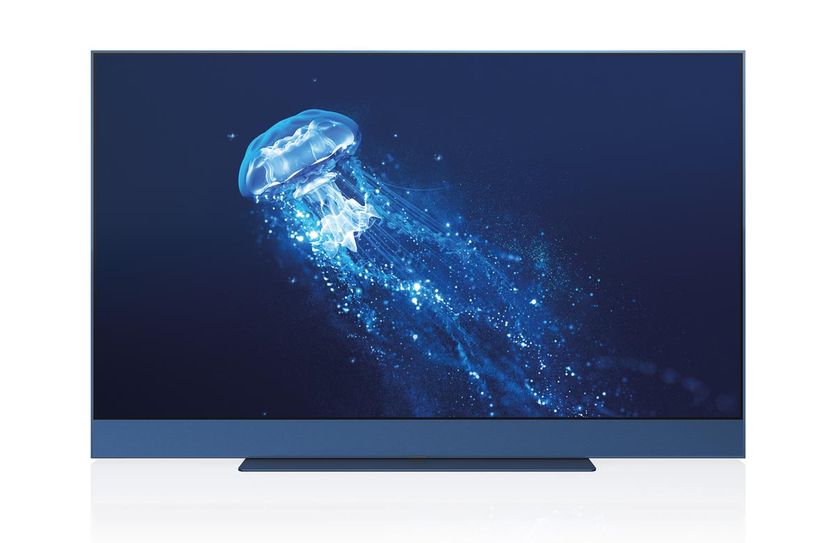 Sky Glass QLED TV blue