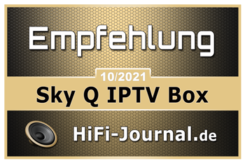 Sky Q IPTV Box award k