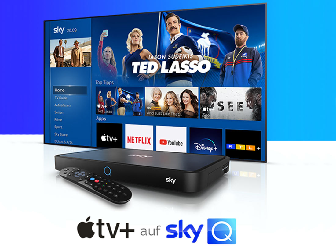 sky q apple tvapp