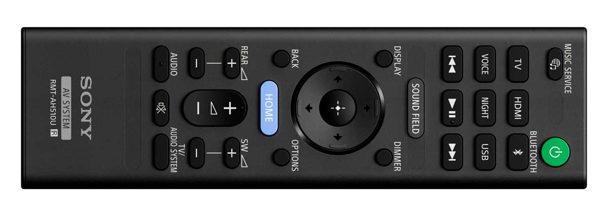 Sony HT A5000 5.1.2 Surroud Fernbedienung