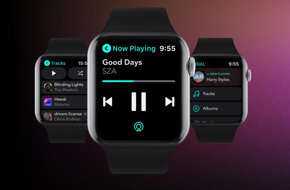 TIDAL on Apple Watch app