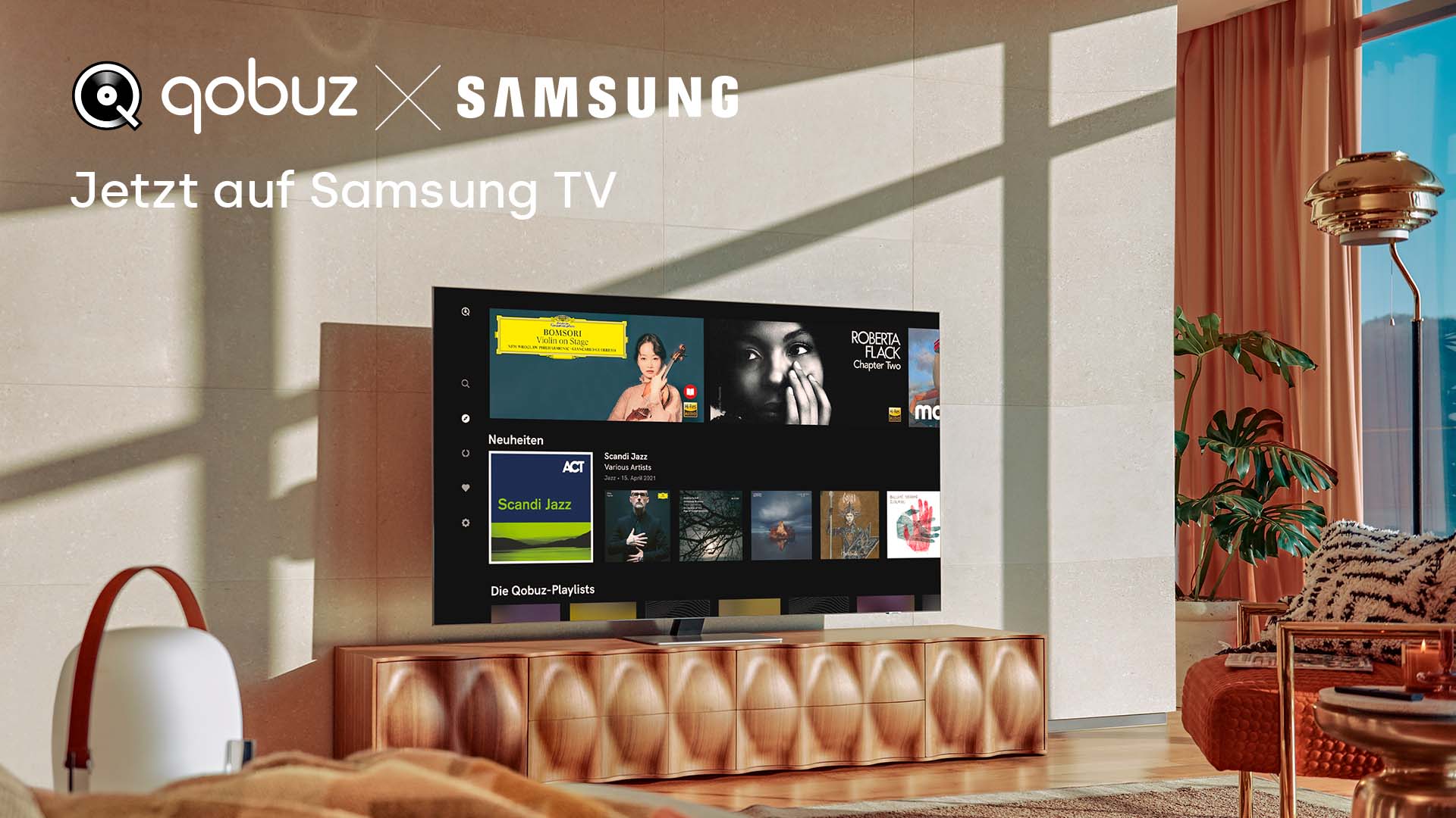 Qobuz Samsung Smart TV App
