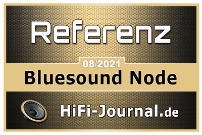 bluesound node 2021 award