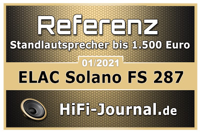 Elac Solano FS 287 award