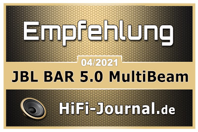 JBL Bar 5.0 Multibeam award