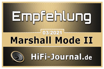 Marshall Mode II award
