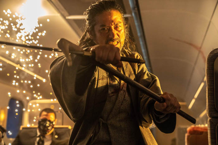 Hiroyuki Sana’a stars in Bullet Train.