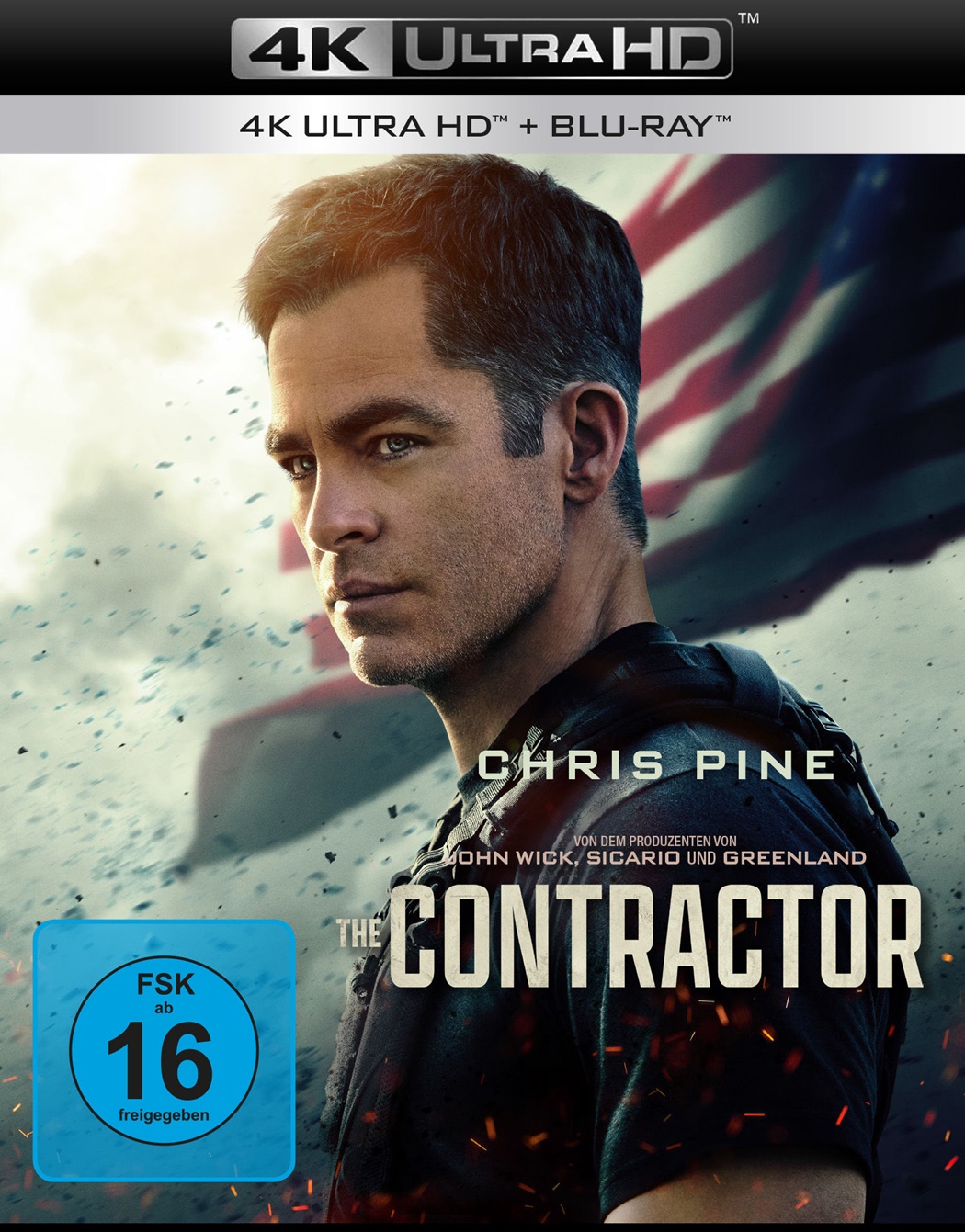 the contractor 4k uhd blu ray review cover
