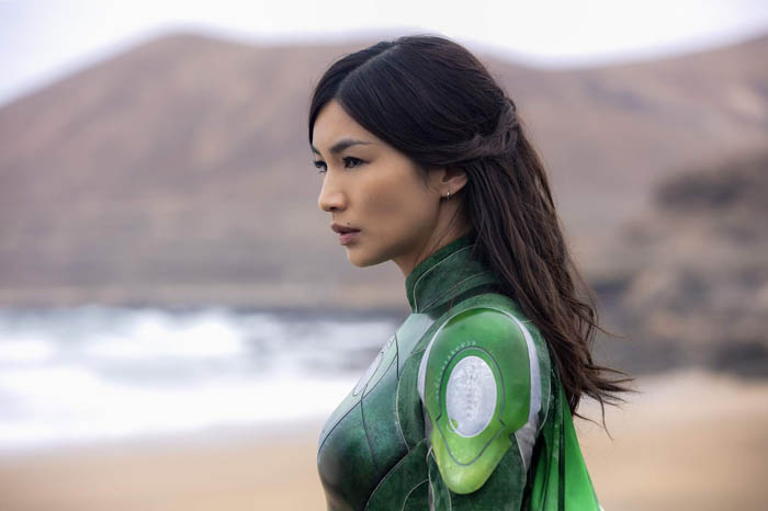 Sersi (Gemma Chan) in Marvel Studios' ETERNALS. Photo by Sophie Mutevelia. ©Marvel Studios 2021. All Rights Reserved.