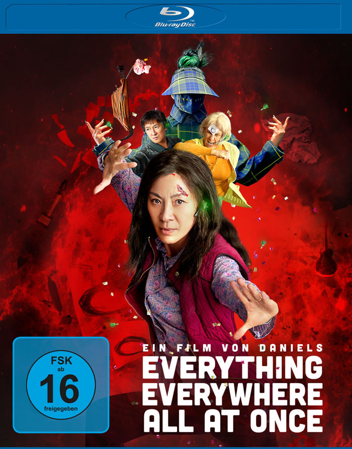everything everywhere all at once blu ray review cover