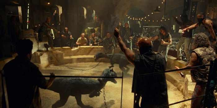 A pair of Baryonyx in Jurassic World Dominion, co-written and directed by Colin Trevorrow.