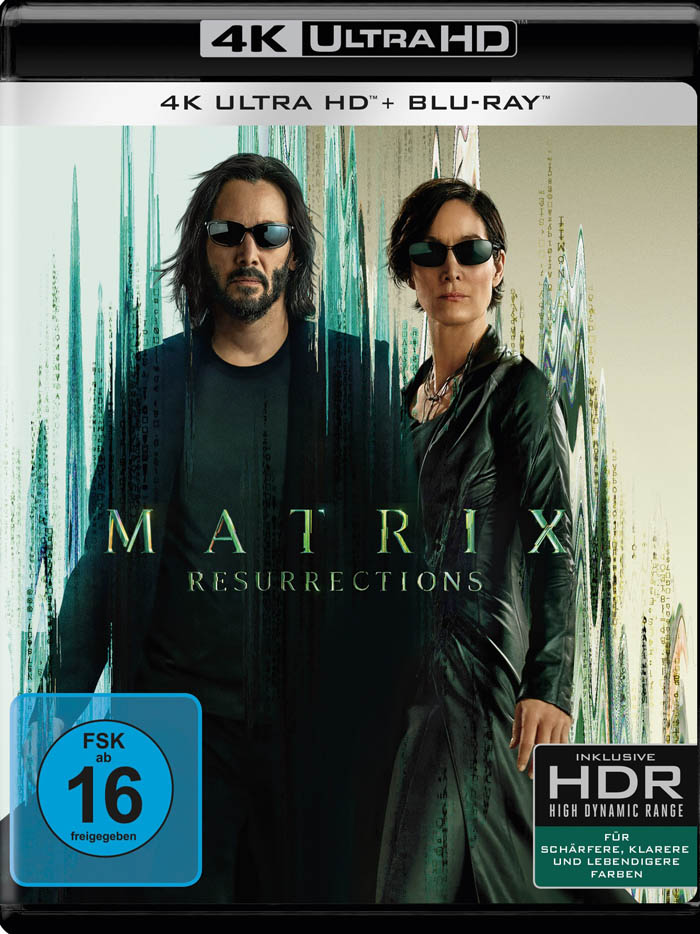 the matrix resurrections 4k uhd blu ray review cover