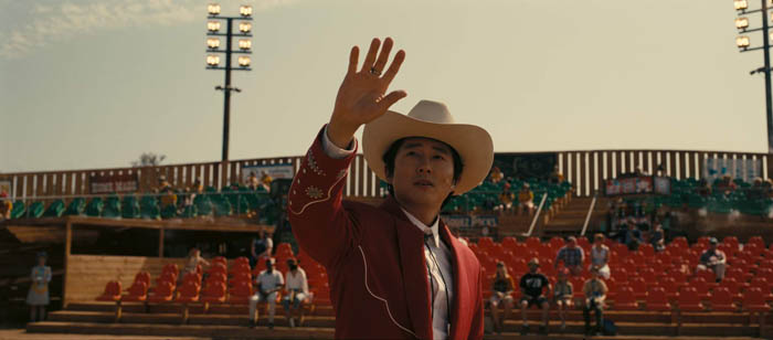 Steven Yeun in Nope, written and directed by Jordan Peele