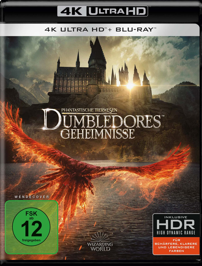 Fantastic Beasts The Secrets of Dumbledore 4K UHD Cover 2D