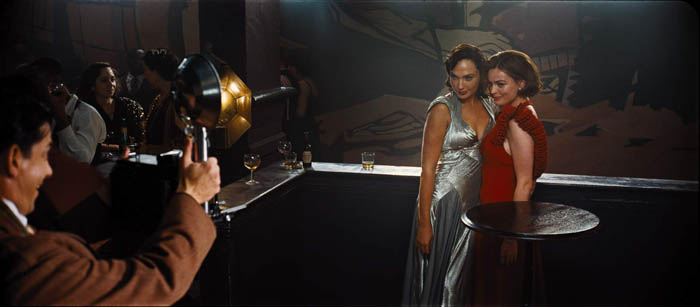 Gal Gadot as Linnet Ridgeway and Emma Mackey as Jacqueline De Bellefort in 20th Century Studios’ DEATH ON THE NILE, a mystery-thriller directed by Kenneth Branagh based on Agatha Christie’s 1937 novel. Photo courtesy of 20th Century Studios. © 2020 Twentieth Century Fox Film Corporation. All Rights Reserved.