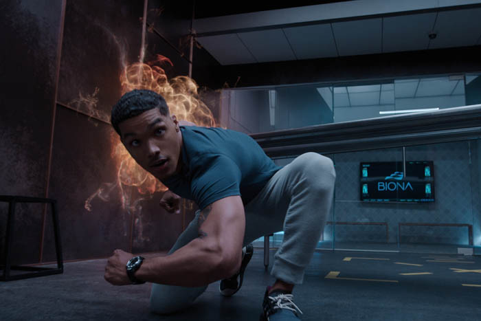 Raising Dion. Rome Flynn as Tevin Wakefield in episode 201 of Raising Dion. Cr. Courtesy of Netflix © 2021