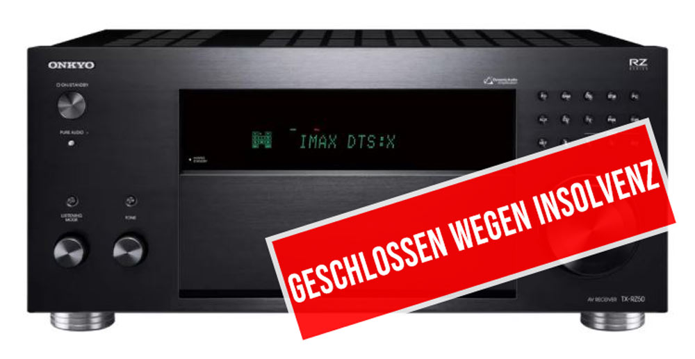 Onkyo TX RZ50 insolvenz