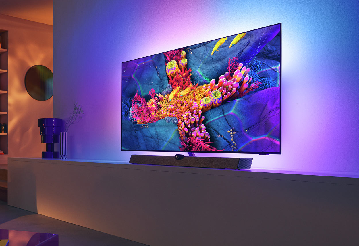 Philips OLED937 bowers wilkins soundbar hifi journal 10