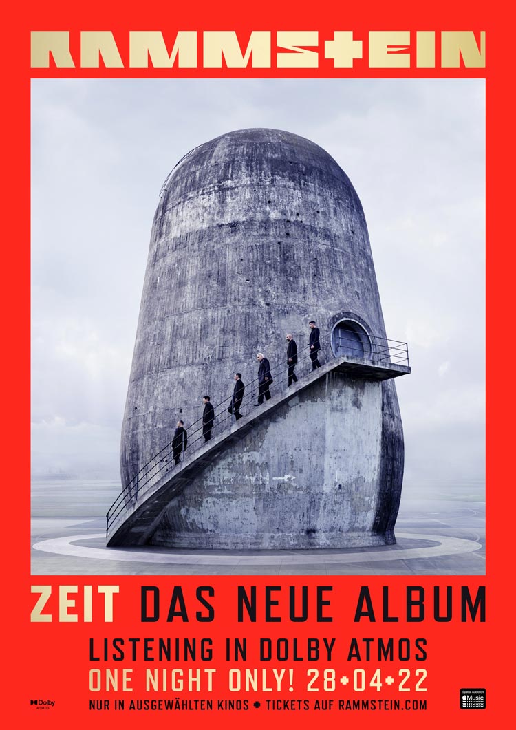 Rammstein Zeit CD Cover
