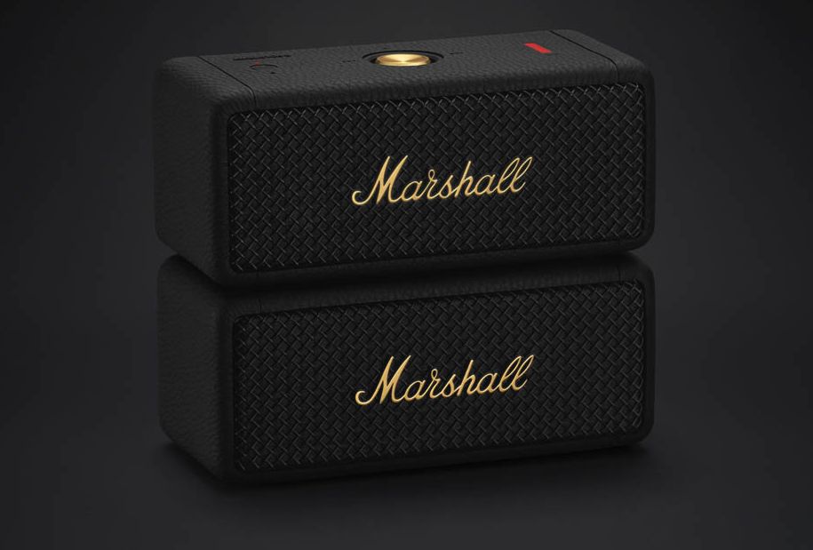 marshall emberton II black and brass 0370