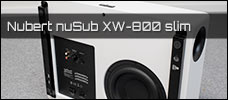 Test: Nubert XW-800 Slim Subwoofer