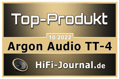 argon audio tt 4 award