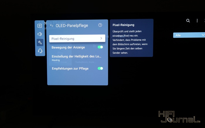LG webOS22 OLED C2 45