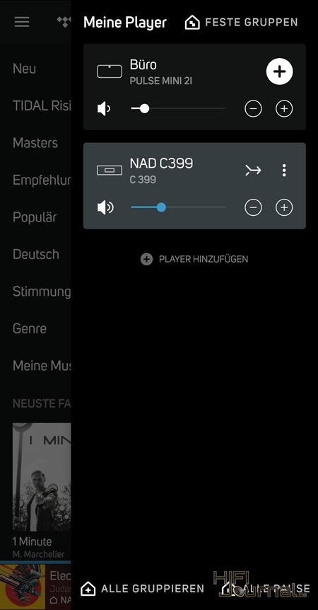 NAD C399 BluOS App 03