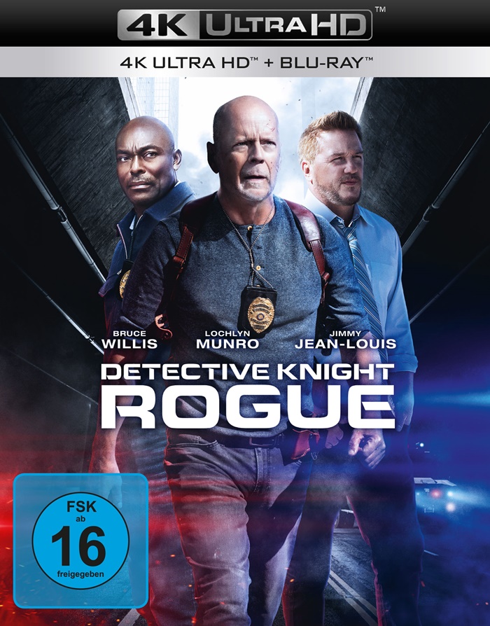 Detective Knight Rogue 4k uhd blu ray review cover