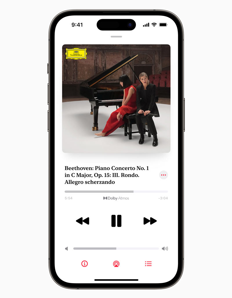 Apple Music Classical Now Playing
