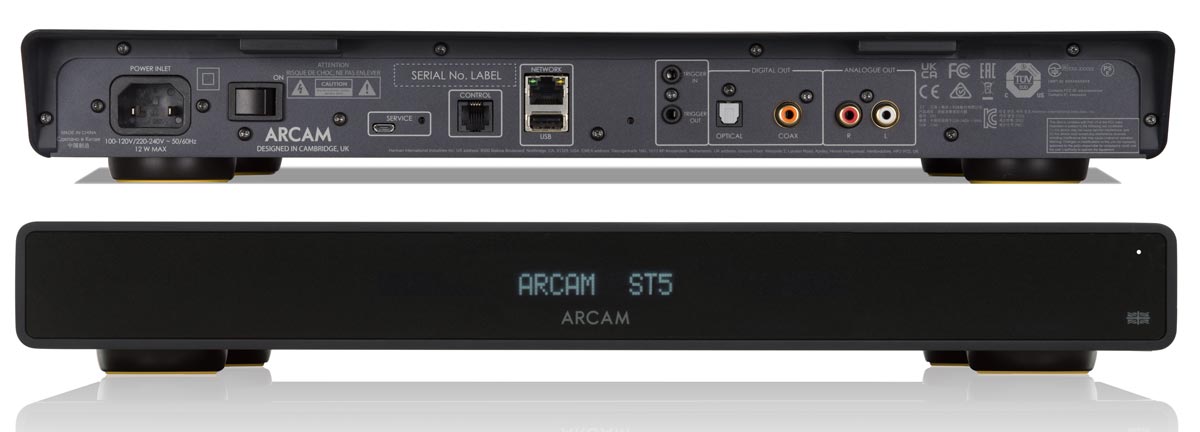ARCAM ST5 FrontReflection