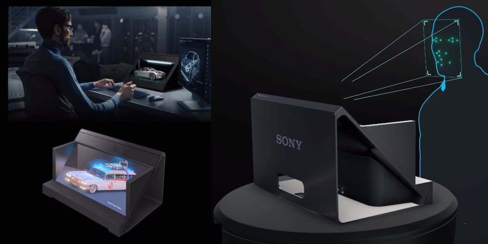 Sony Spatial Reality Display Holografischer BIldschirm 02