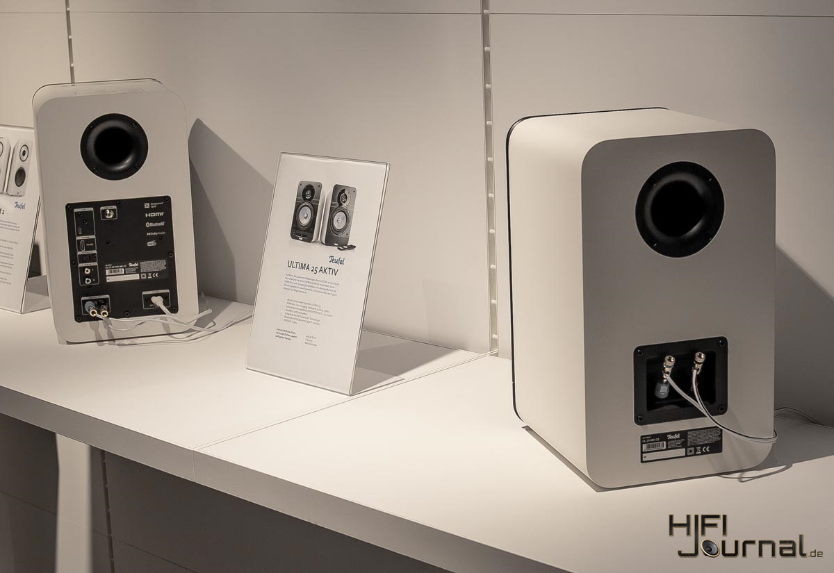 Teufel ULTIMA 25 ACTIVE – Diffusori Da Scaffale Attivi Con Ricevitore AV, Bluetooth, DAB+ E HDMI ARC