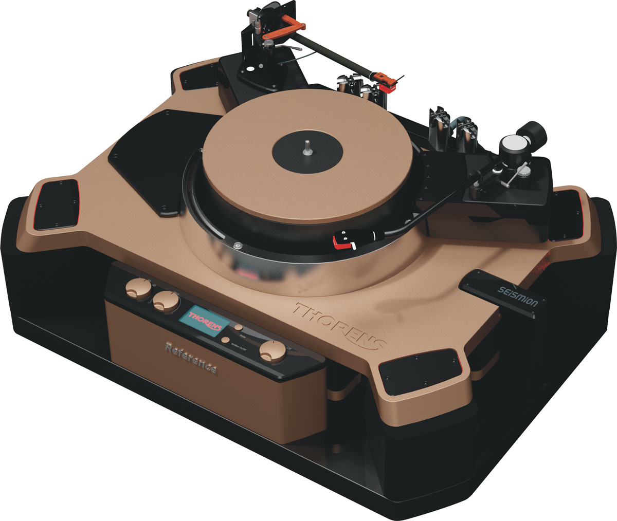 Thorens New Reference bronze black front