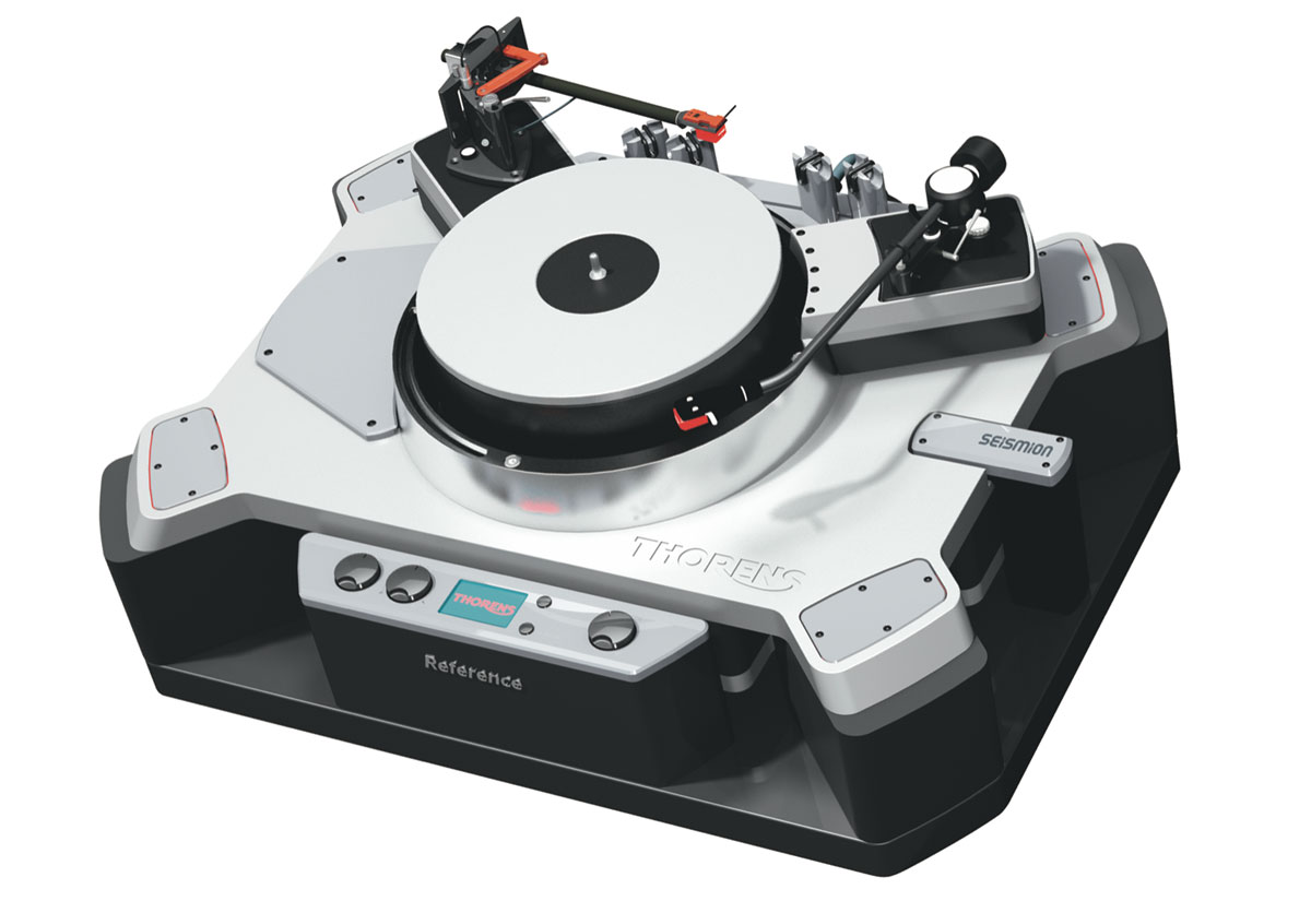 Thorens New Reference silver front