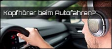 Kopfhoerer beim Autofahren news