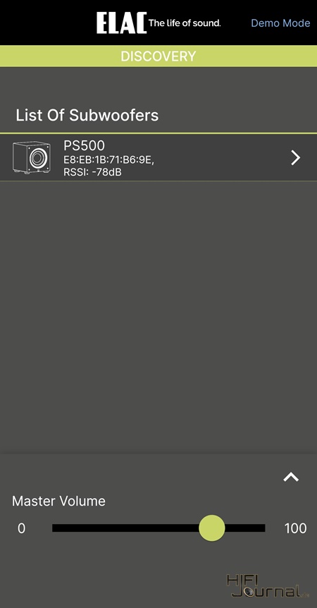 ELAC Subwoofer App 01