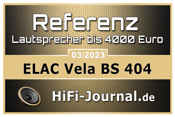 ELAC Vela BS 404 award k