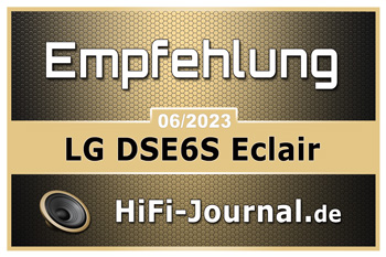 LG DSE6S Eclair Soundbar award k