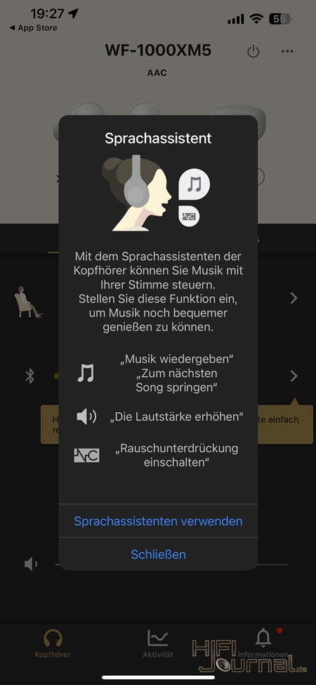 Sony WF 1000XM5 app 13