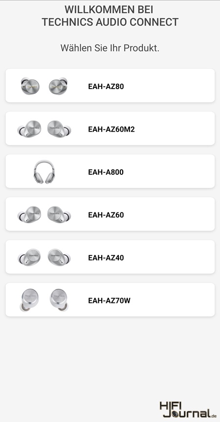 Technics Audio Connect App EAH AZ80 13