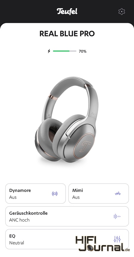 Teufel Headphone app 04