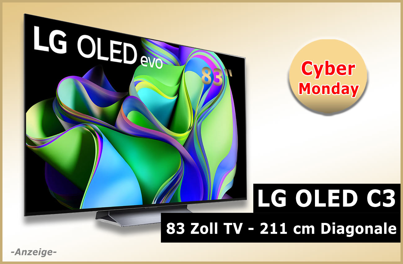 LG Angebot Aufmacher C3 83 Zoll Bundle