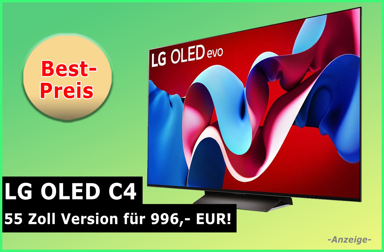 LG Angebot Aufmacher C4 Einzel 55 Zoll