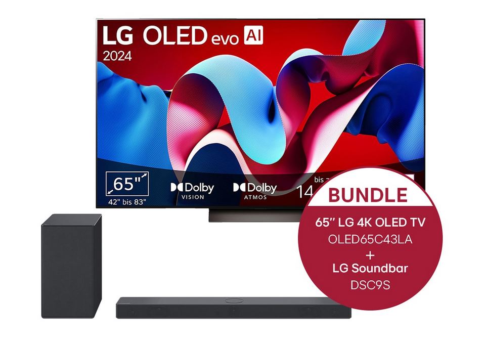 LG C4 65 Zoll DSC9S Bundle